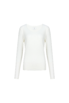 C&amp;S The Label Top Tanea / 26NFC02 Wool White