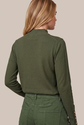 C&amp;S The Label Pullover Ambra / 26NMC05 Dark Olive