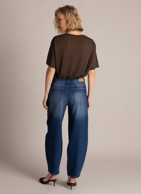 Yest Jeans Barrelfit Sophie/ 0006688 Dark Stone Wash Denim