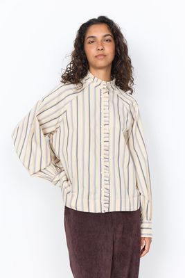 Soya Concept Blouse Stripe/ 41975 7974C FOREST NIGHT COMBI
