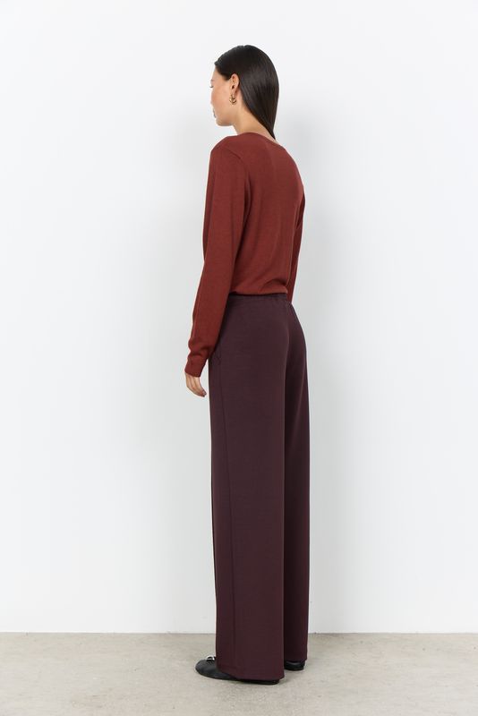 Soya Concept Pants Wide Leg / 27288 8980 CHOCOLATE PLUM