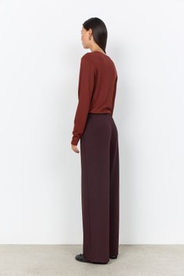 Soya Concept Pants Wide Leg / 27288 8980 CHOCOLATE PLUM