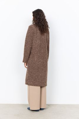 Soya Concept Coat / 27874 98980 CHOCOLATE PLUM MELANGE