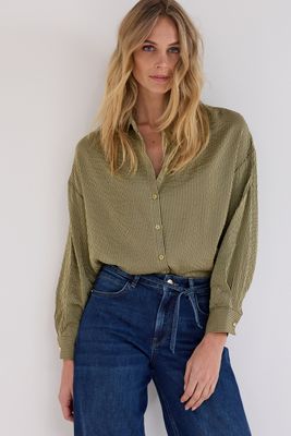 Tramontana Blouse Stripe / C09-21-301 Sprout