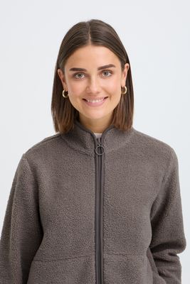 Fransa Jacket Zipper / 20618524 Driftwood