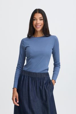 B.Young Top Longsleeve / 20819642 Blue Horizon
