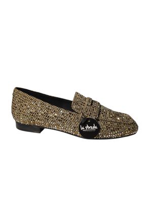 La Strada Loafer Rhinestones /  2504653 Taupe Multicolour Rhinestones