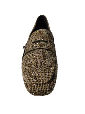 La Strada Loafer Rhinestones /  2504653 Taupe Multicolour Rhinestones