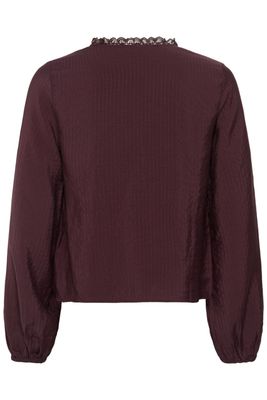 Kaffe Blouse V-neck / 10512368 Fudge