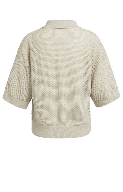 YAYA Cardigan/ 01-010169-608 PURE CASHMERE GREY MELANGE