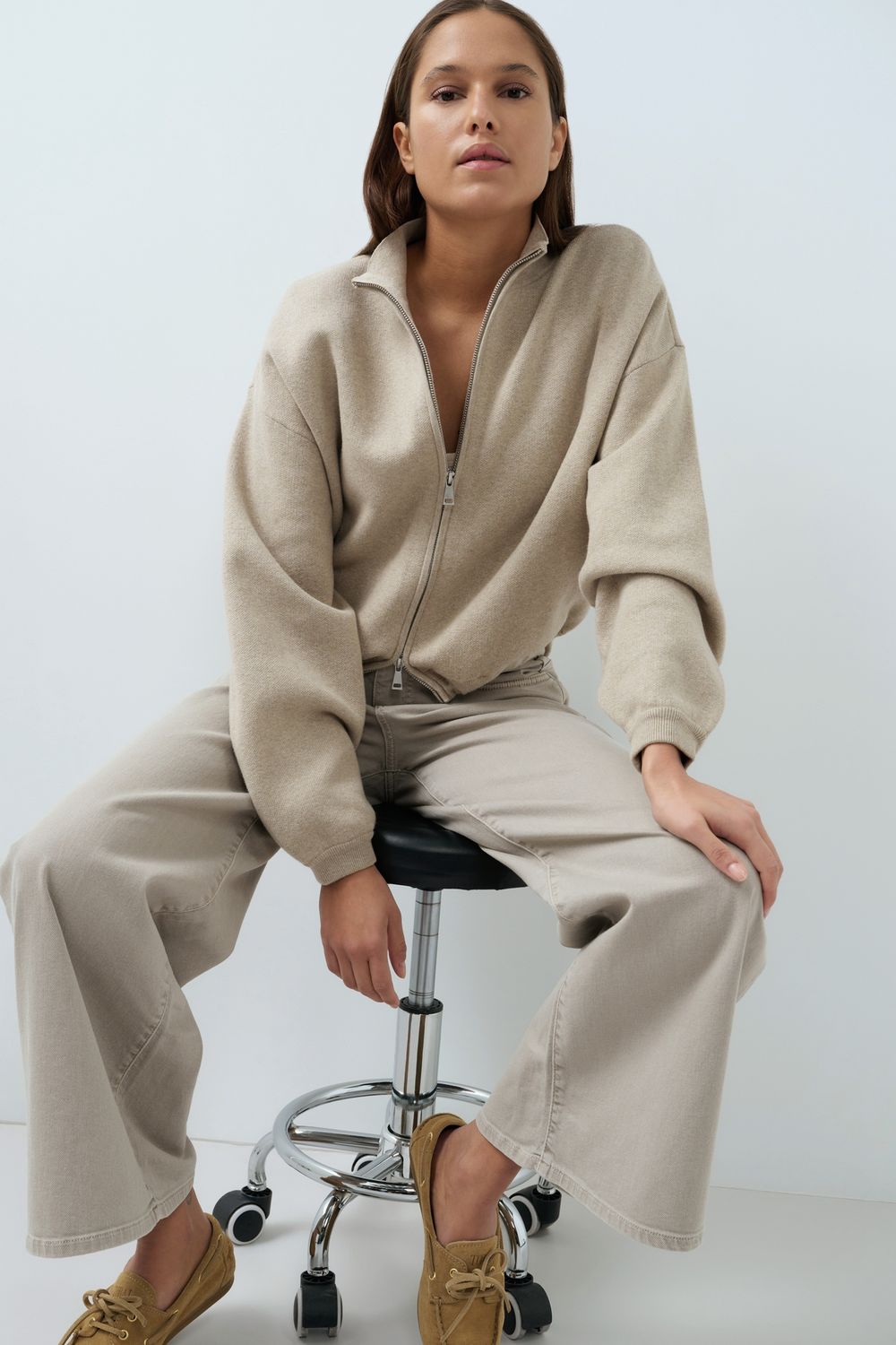 01-010171-608 PURE CASHMERE GREY MELANGE