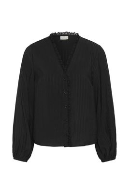 Kaffe Blouse V-neck/ 10512368 Black Deep