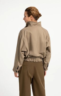 YAYA Jacket  Woven / 02-001080-608 OTTER BROWN