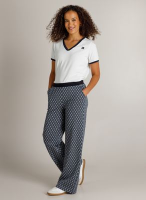 Ivy Beau Pants Wide Leg / 4201174 Dark Blue/Multi col