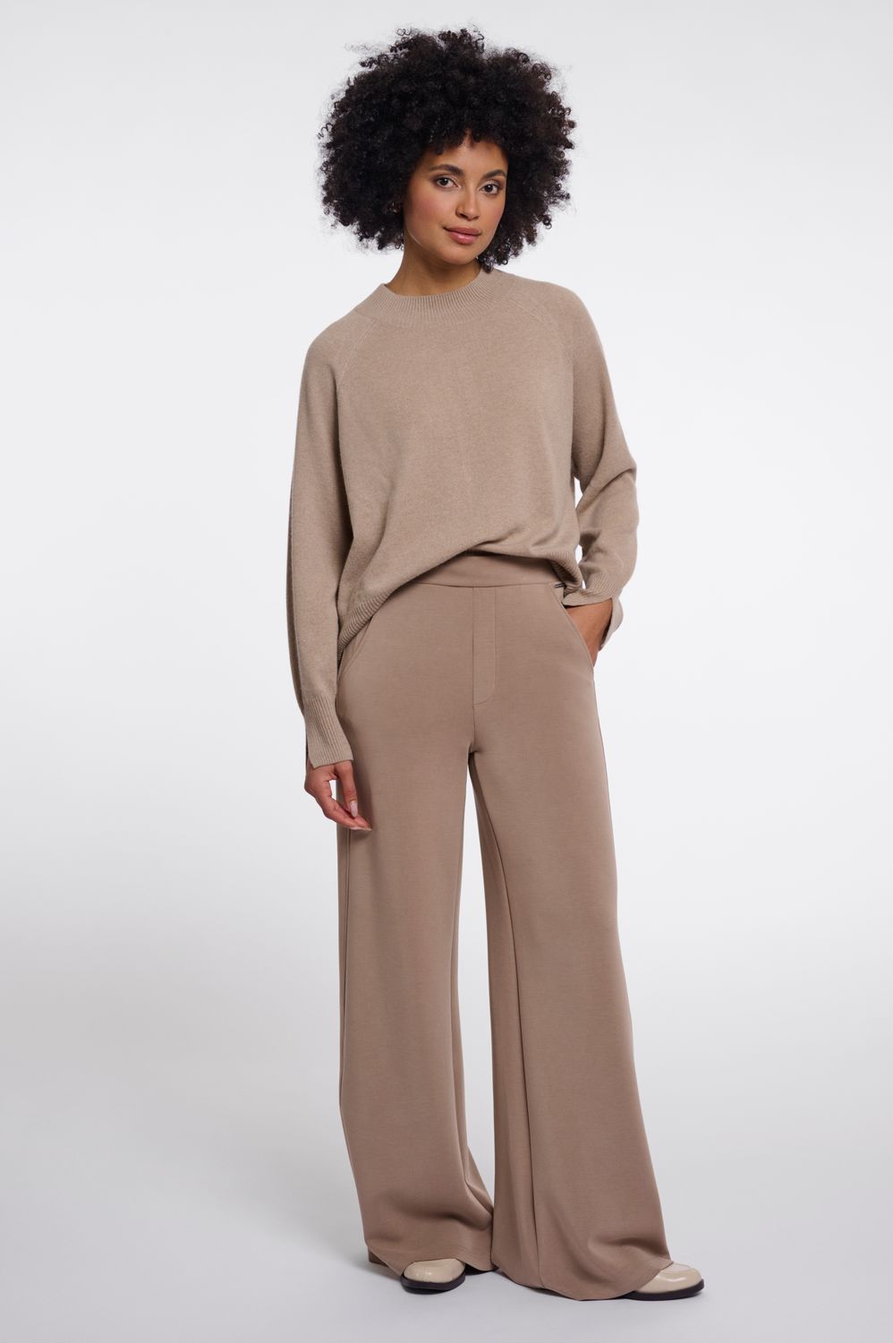 Rino &amp; Pelle Pants Wide leg/ PollieRegular.700261 Dusty Desert