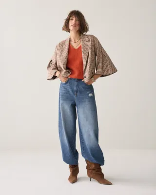 Summum Woman Jacket Check / 1s1331-12496 120 Multicolour