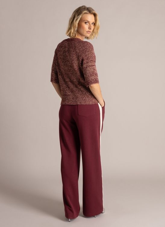 YEST Cardigan/ 0006473 Wine Red/Melange