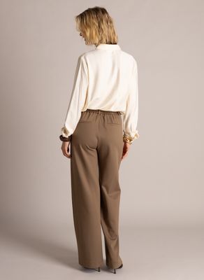 YEST Blouse Satinviscose/ 0006428 Beige Cream