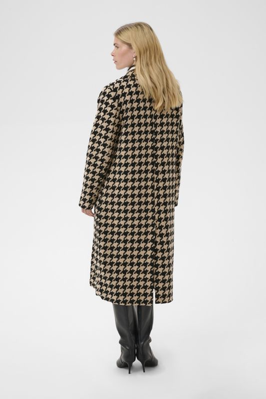 50113250 Black/Camel Houndstooth