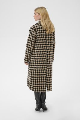 50113250 Black/Camel Houndstooth