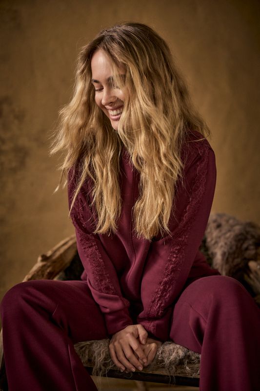 Tramontana Jumper Sweat / C12-21-601 Pomegranate