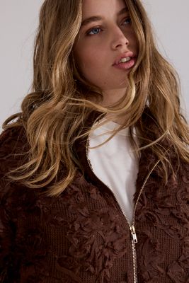 Tramontana Jacket Fancy Lace / C39-21-801 Chocolate