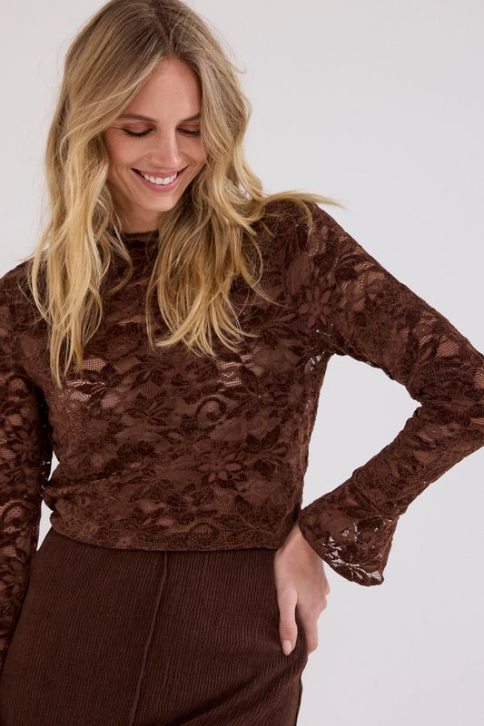Tramontana Top Lace / C65-21-401 Chocolate