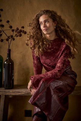 Tramontana Top Lace / C65-21-401 Pomegranate