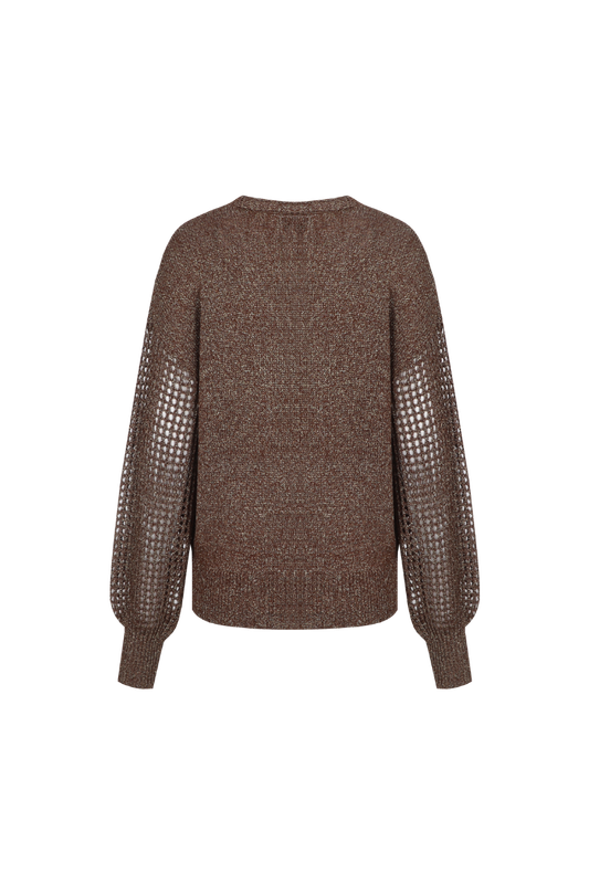 C&amp;S Pullover Alise /26NMC02 Mocha Brown