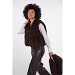 Rino &amp; Pelle Gilet Fluffy / Sensy.7002612 coffee roast