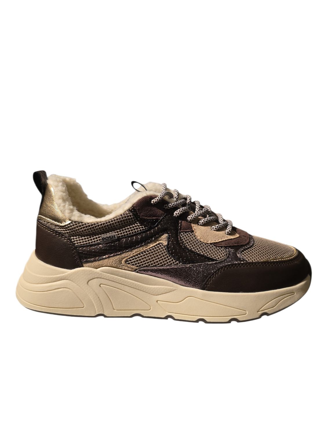 Mexx Sneaker Teddy Detail / C18582X10PSH3 Dark Brown