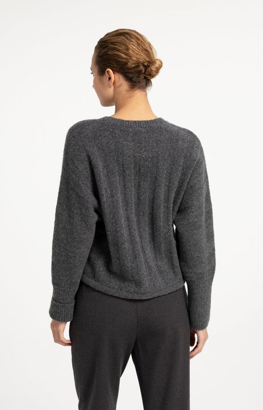 YAYA Pullover/ 01-000631-609 GREY MELANGE
