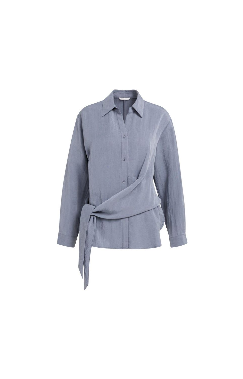 YAYA Blouse Knot/ 01-201242-609 ARCTIC SEAL GREY