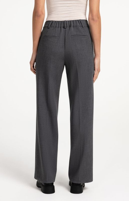 YAYA Pants Straight Leg/ 01-301285-609 ANTHRACITE MELANGE