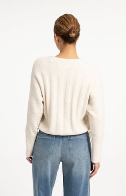 YAYA Pullover/ 01-000631-609 OFF WHITE MELANGE