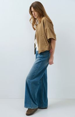 YAYA Jeans L34 / 01-311165-609 MID BLUE DENIM