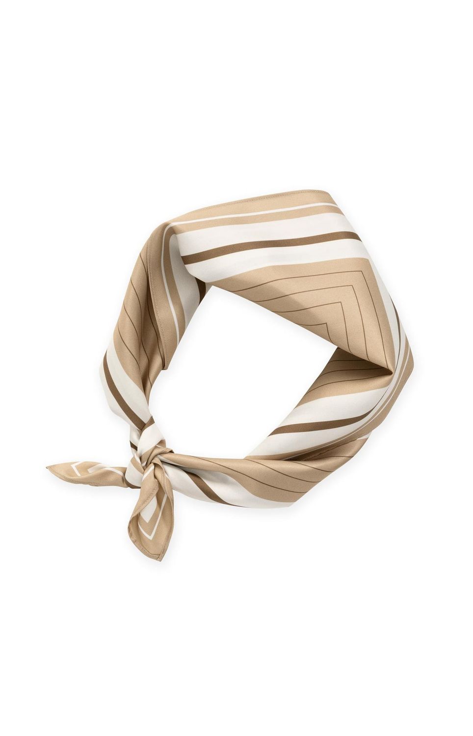 YAYA Scarf /03-501058-609 CORNSTALK BROWN DESSIN
