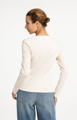 YAYA Shirt Longsleeve/ 01-719040-609 BIRCH SAND