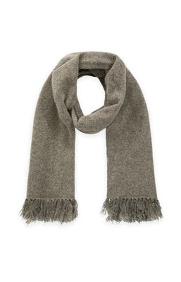 YAYA Scarf/ 03-510020-609 TEAK BROWN MELANGE