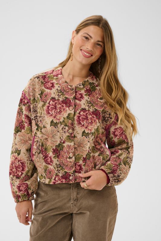 Cream Jacket Vintage Flowers / 10615287 Vintage Roses