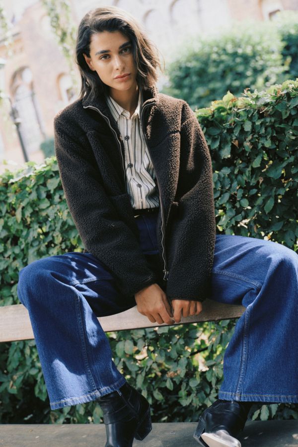 B.Young Jacket Teddy Outdoor/ 20819740 Java