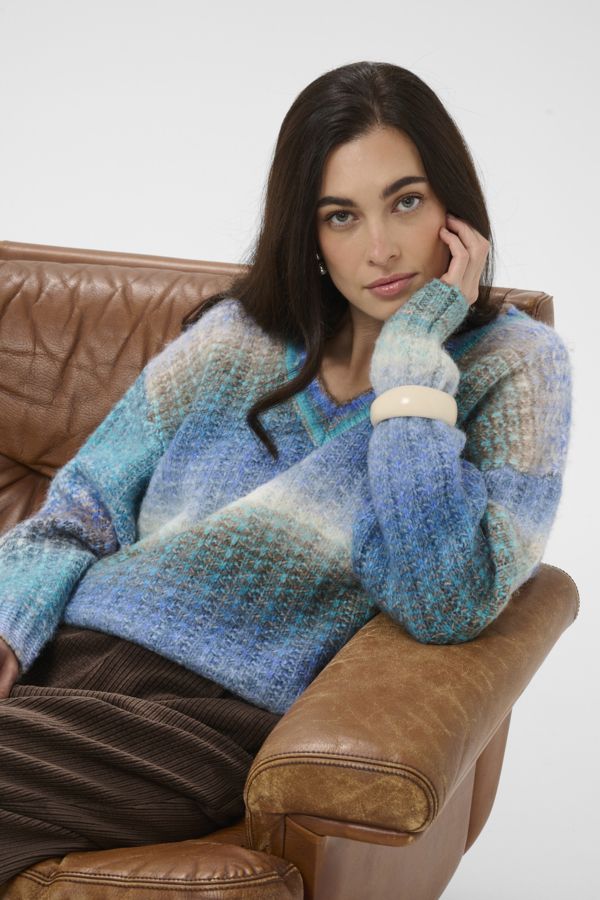 Culture DK Pullover Woolmix / 50113485 Blue Mix