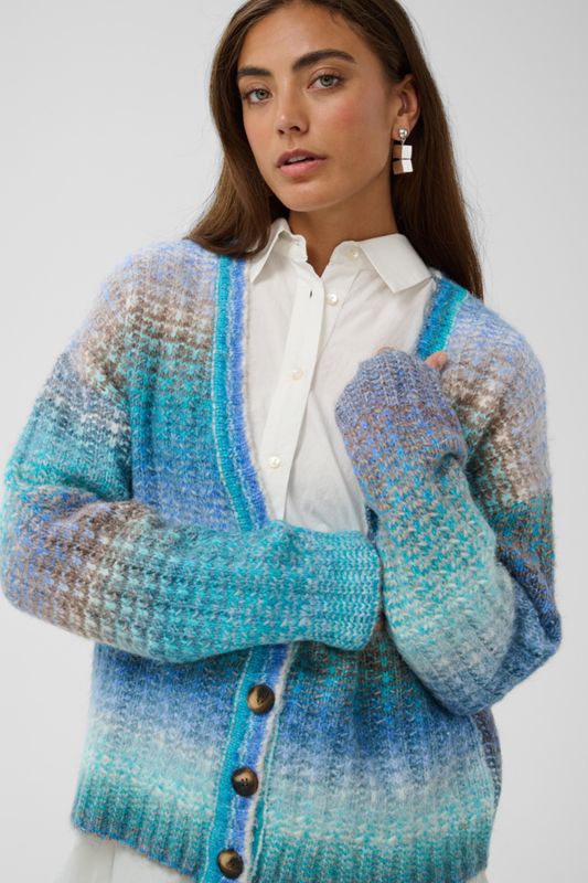 Cultuer DK Cardigan / 50113486 Blue Mix