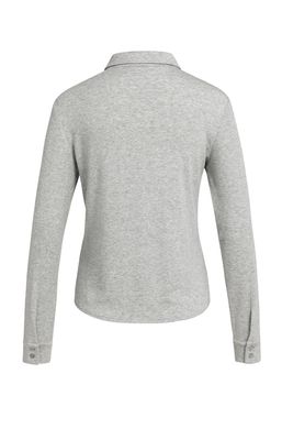 YAYA Blouse Jersey Soft Lyocellmix/ 01-209250-609 MEDIUM GREY MELANGE