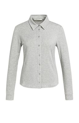 YAYA Blouse Jersey Soft Lyocellmix/ 01-209250-609 MEDIUM GREY MELANGE