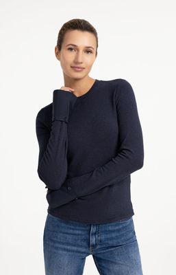 YAYA Top Manchetten Soft Jersey/ 01-709418-609 ODYSSEY GRAY MELANGE