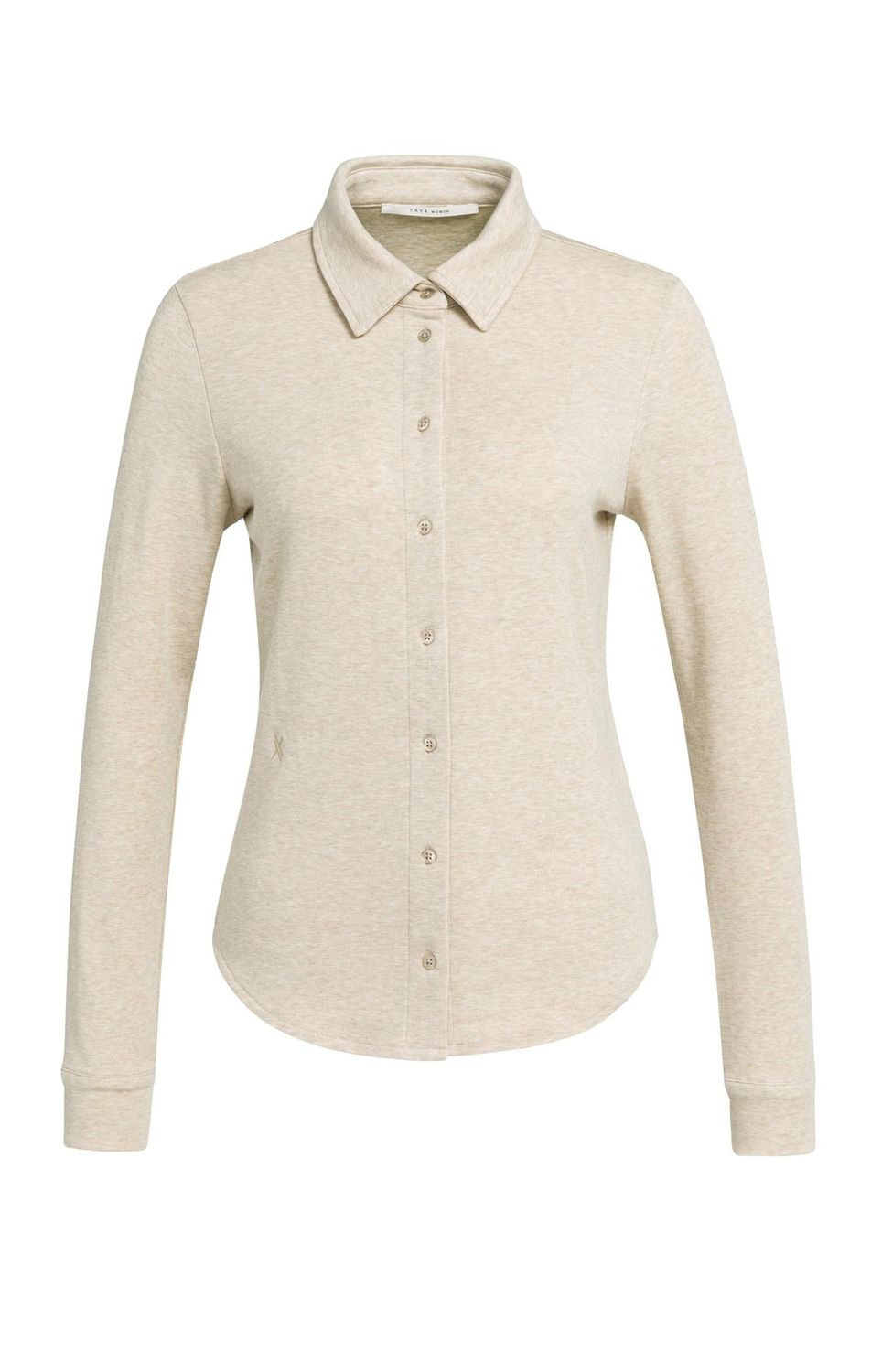 YAYA Blouse Jersey Soft Lyocellmix / 01-209250-609 PURE CASHMERE GREY MELANGE