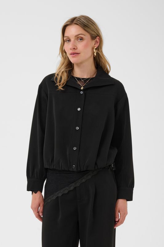 Cream Shirt Bine / 10615392 Pitch Black
