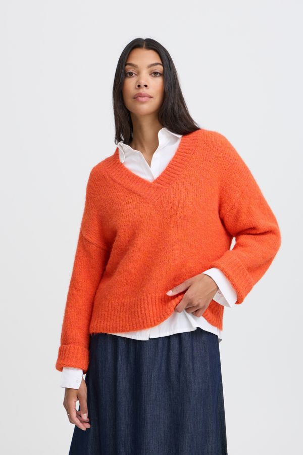 B>Young Jumper / 20819590 Pureed Pumpkin Melange