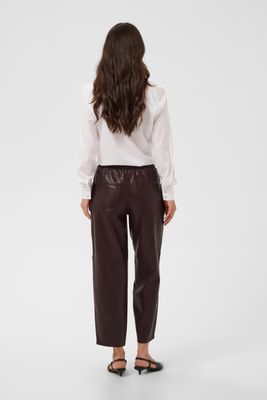Kaffe Pants Vegan Leather / 10512230 Black Deep